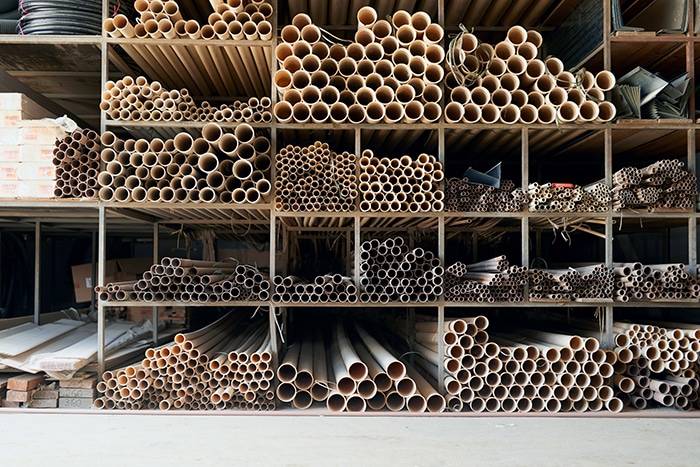 Tubes en pipes for length tyransport